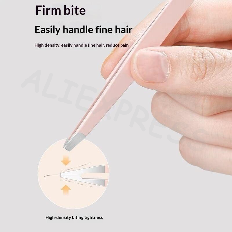 Grooming Kit - 4本セットのステンレス製ピンセット。眉毛の毛を処理したり、髭を整えたりするのに最適なギフトです。