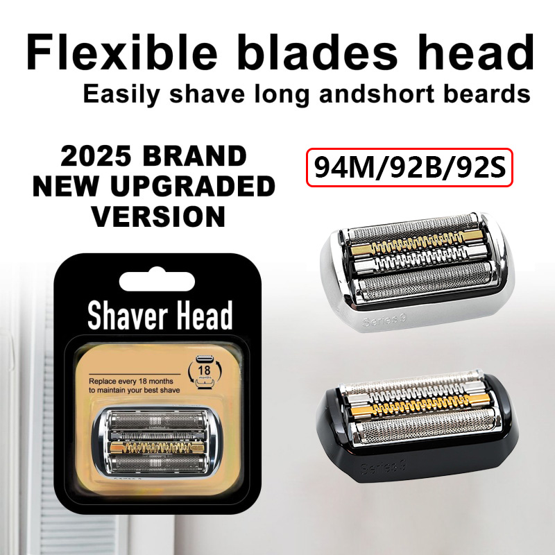 Electric Shaver Rotary - 新しい92B 92S 92M 94Mシリーズ9電動シェーバー交換用ヘッドアクセサリー（5790、5791、9095CC、9030S、9040S、9050CC、9070CCなどに対応）