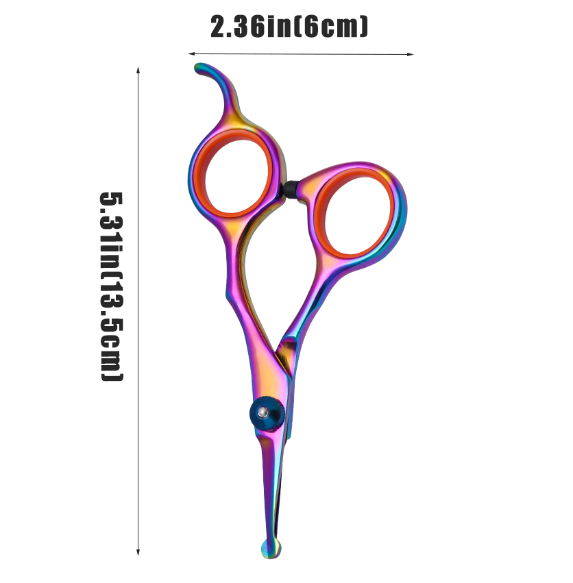 安全な丸頭ステンレス製ペット用ハサミ、犬猫用グルーミングハサ - Grooming Scissors のレビューと価格