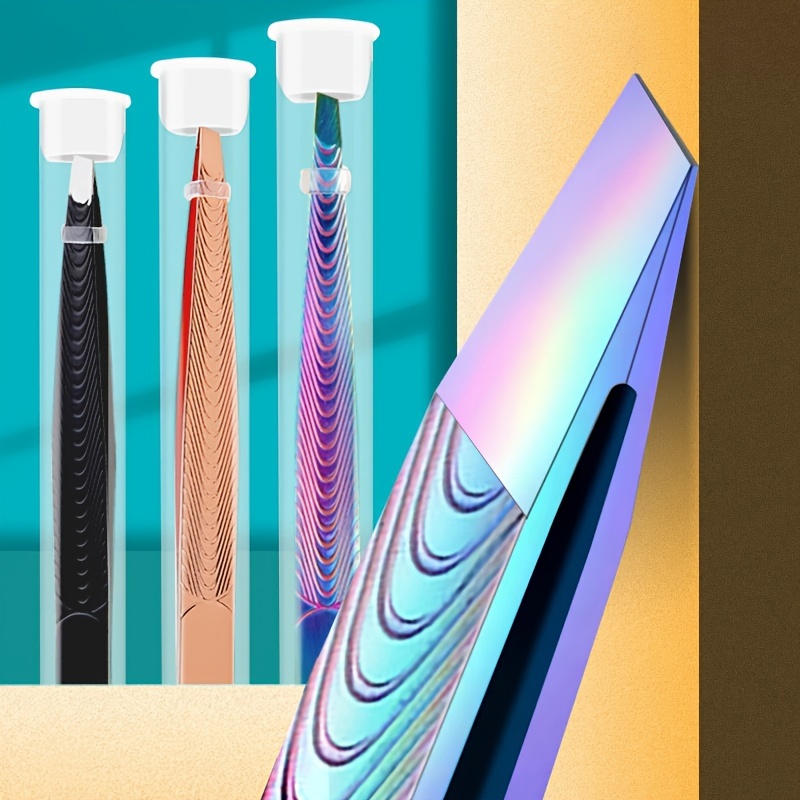 ステンレス鋼のひげピンセットトリマーグラデーションカラーライ - Beard Trimmer のレビューと価格