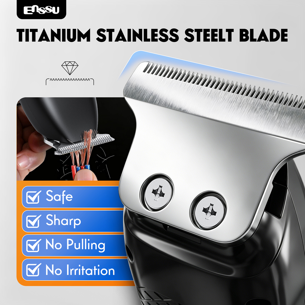ENSSU プロフェッショナル T-ブレード ヘアトリマー  - Body Trimmer のレビューと価格