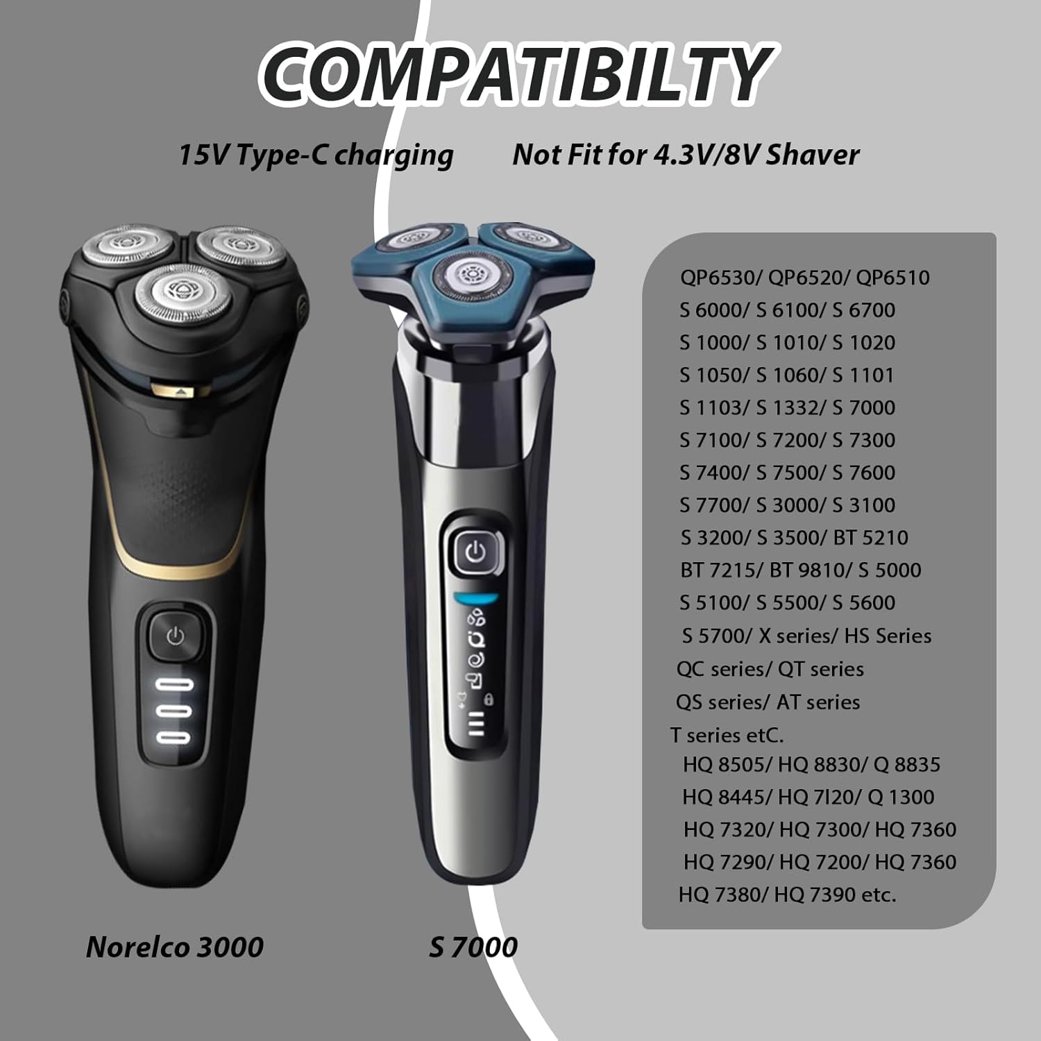 Brangdy 15V HQ8505 Type-C シェーバ - Body Trimmer のレビューと価格