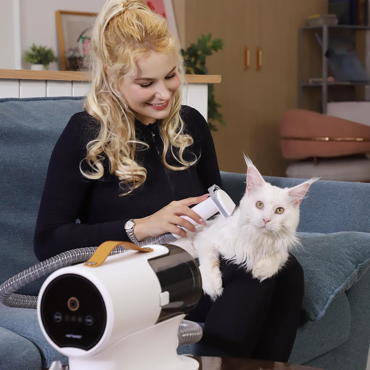 AIRROBO USA製ペットグルーミングバキューム（犬猫用 - Hair Clipper のレビューと価格