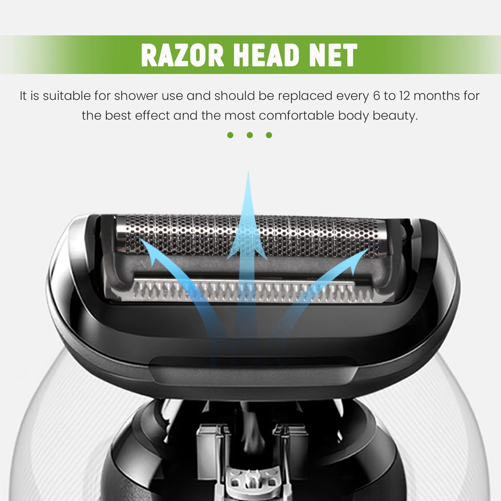5 パックトリマーシェーバーヘッドフォイル交換用 Norel - Body Trimmer のレビューと価格