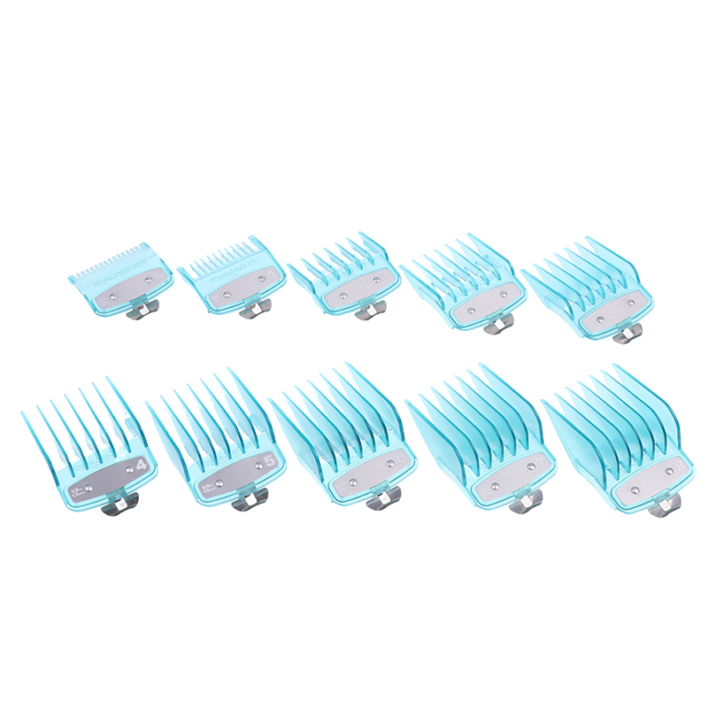 新しい2/8/10個入りバリカン用リミットコームガイドアタッ - Hair Clipper のレビューと価格