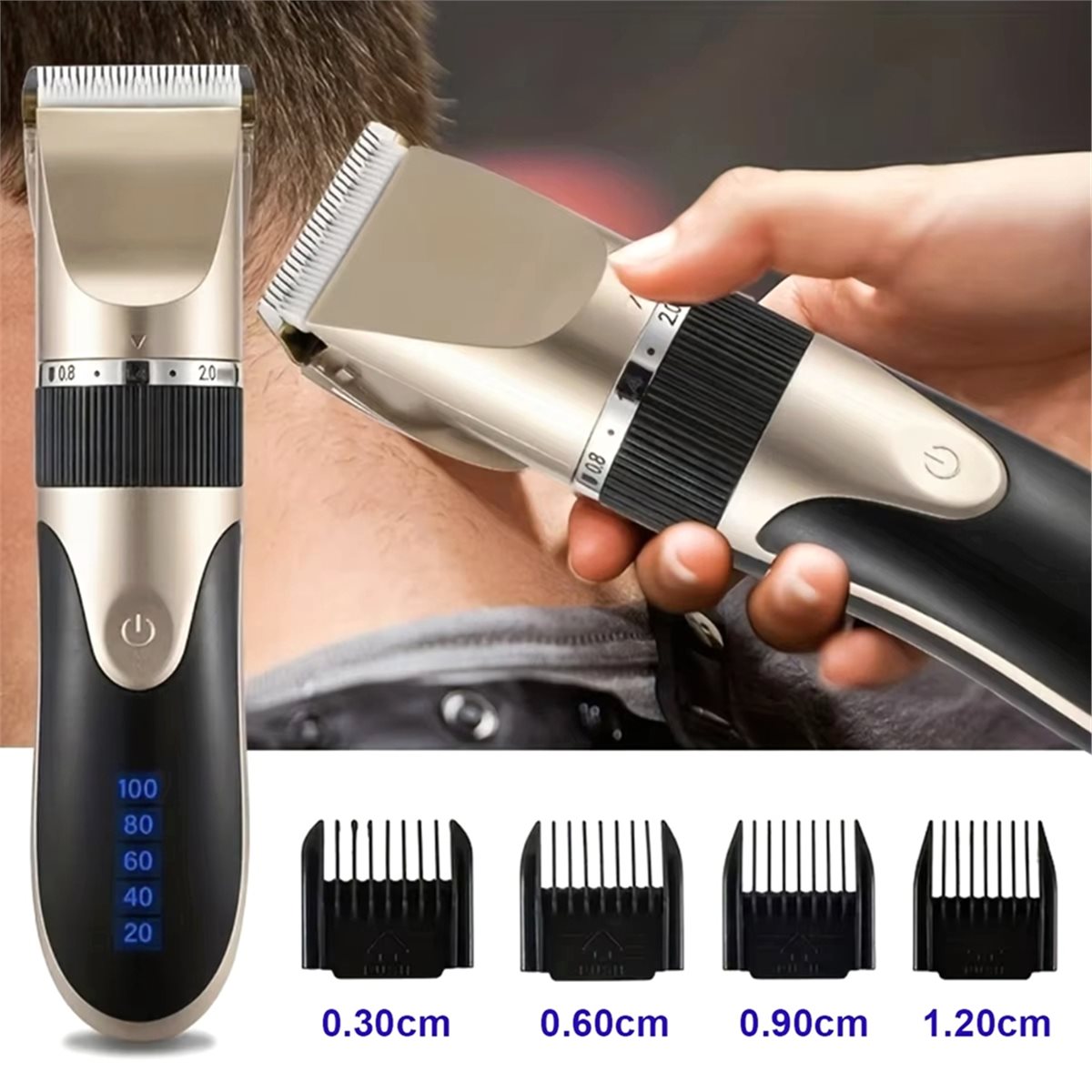 L70A ヘアクリッパー トリマー（コームと4つのアタッチメ - Body Trimmer のレビューと価格