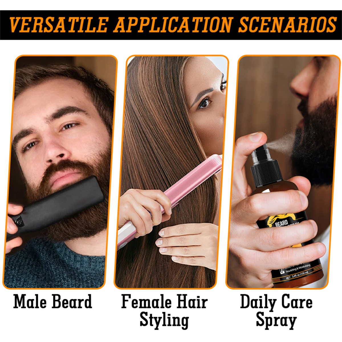 ひげ保湿栄養オイル 根元強化ケアセラム 縮れ防止スムージング - Beard Oil のレビューと価格