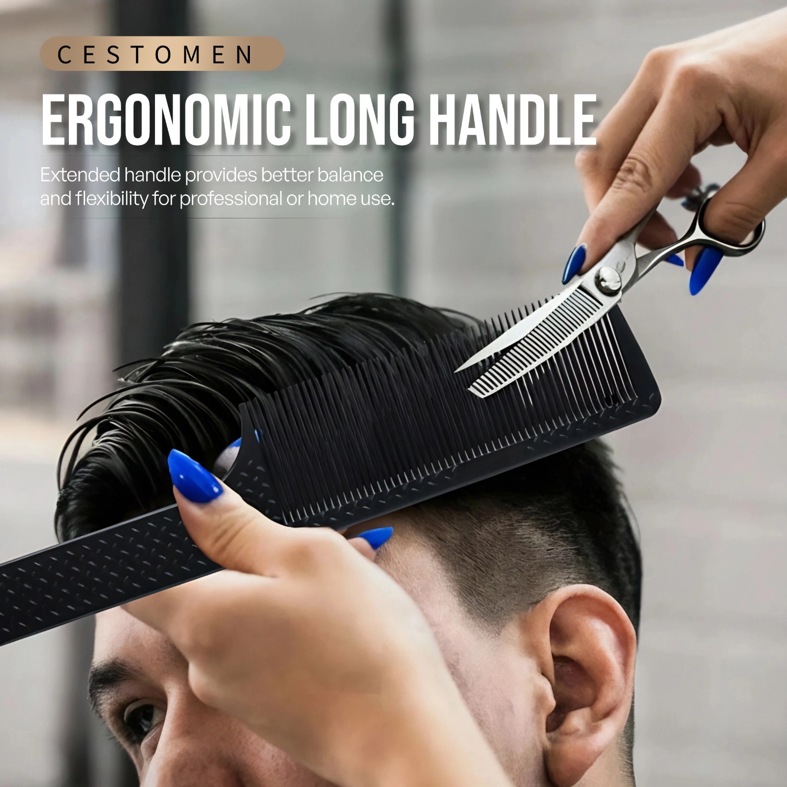 プロフェッショナルヘアカットコーム3点セット – メンズグル - Men'S Grooming Hairstyles のレビューと価格