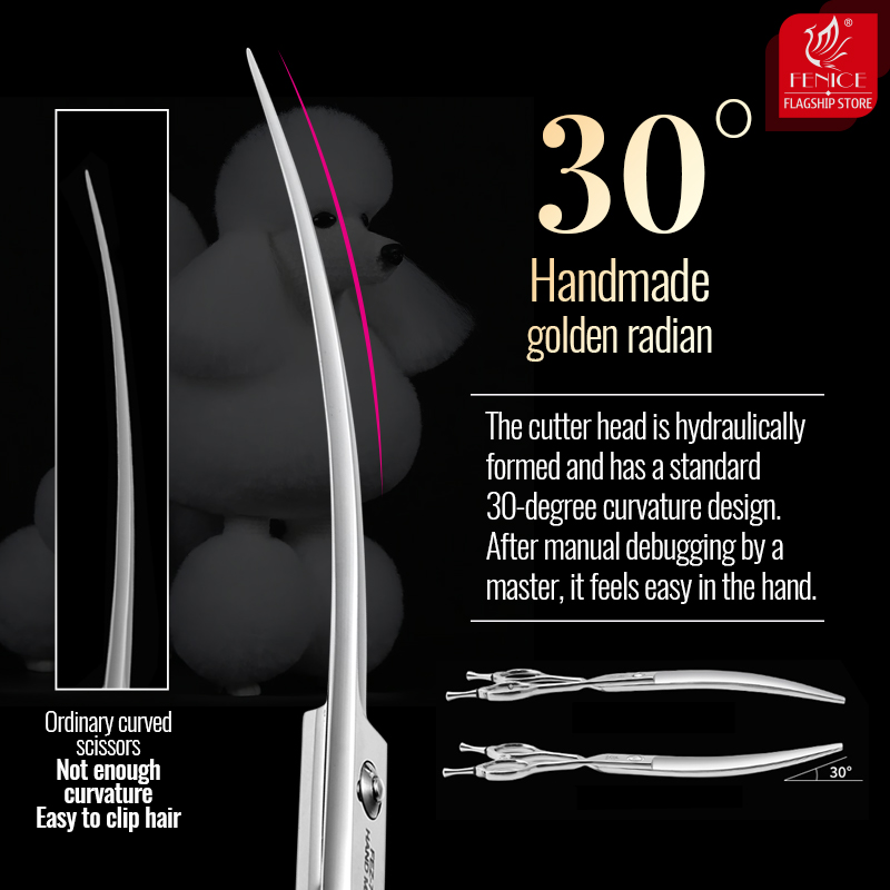 フェニーチェ 6//6.5/7/7.5 インチプロフェッショ - Grooming Scissors のレビューと価格